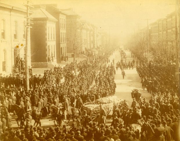 Gen. William Tecumseh Sherman buried, 1891